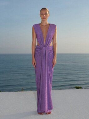 Baobob Purple Nia Dress